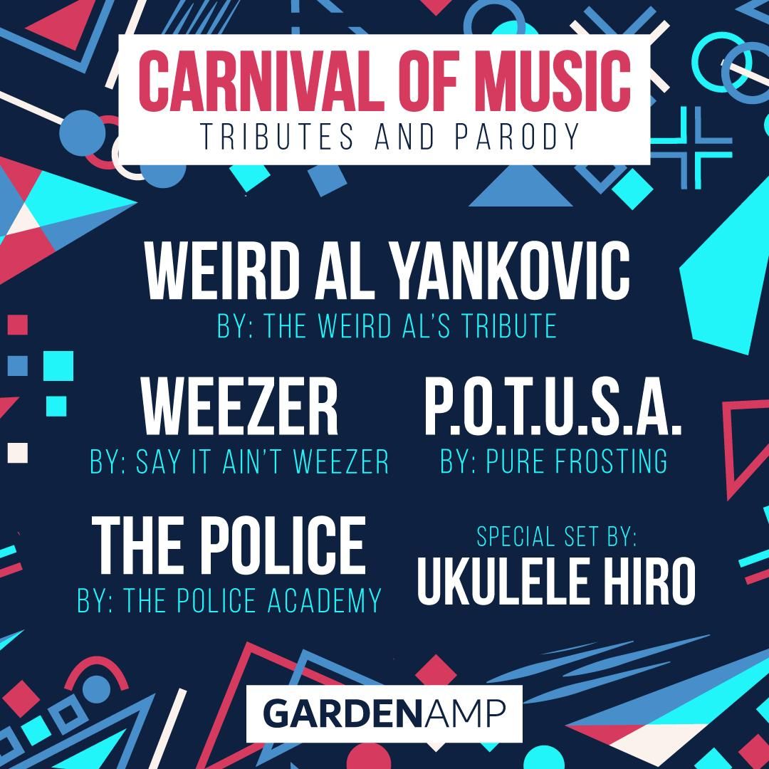 Weird Al Yankovic, Weezer, P.O.T.U.S.A., Police tributes - Carnival of Music!