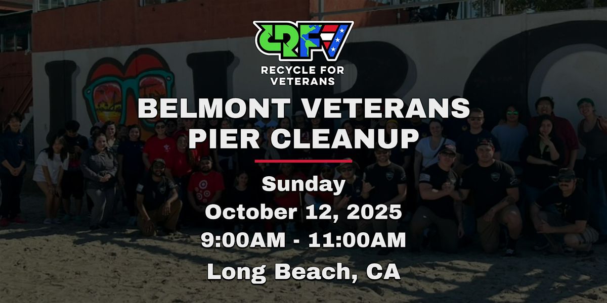 Long Beach Cleanup with Veterans!