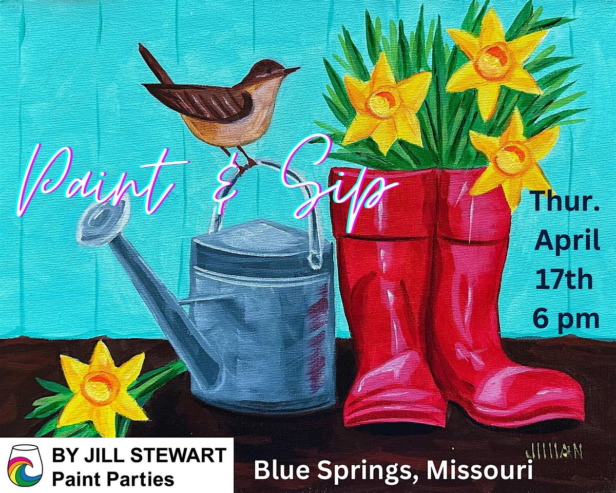 Spring Garden Paint Party