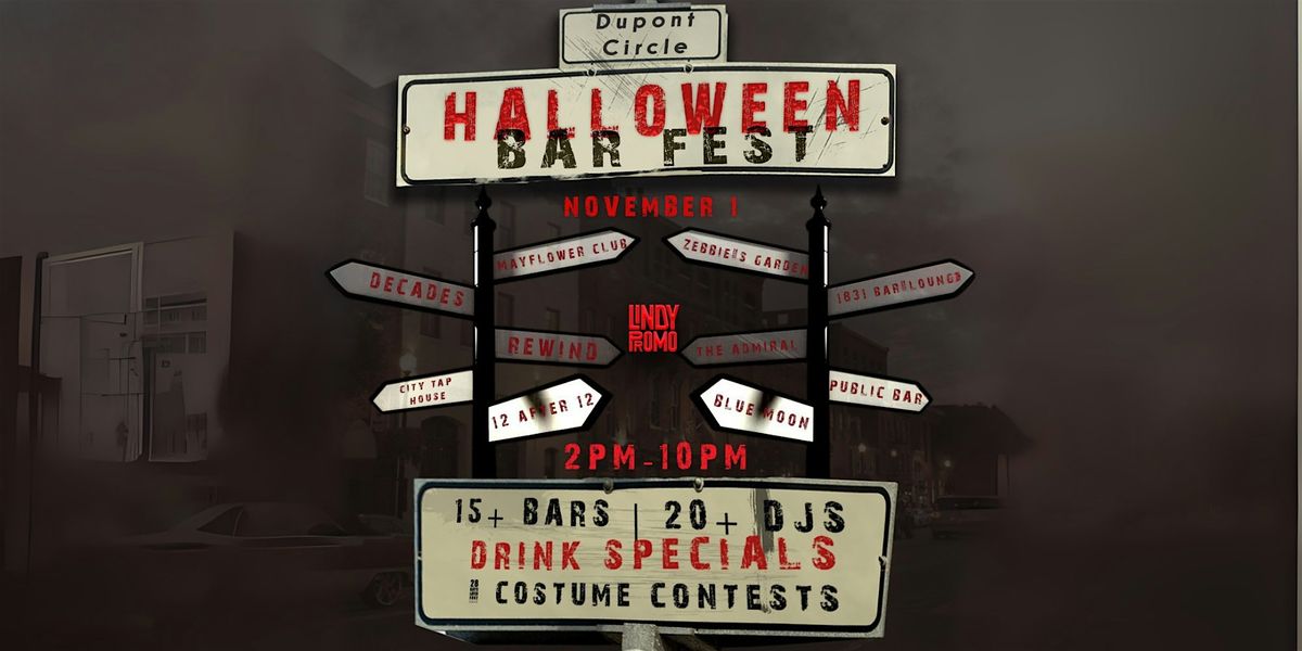 Dupont Circle Halloween Bar Fest 2025