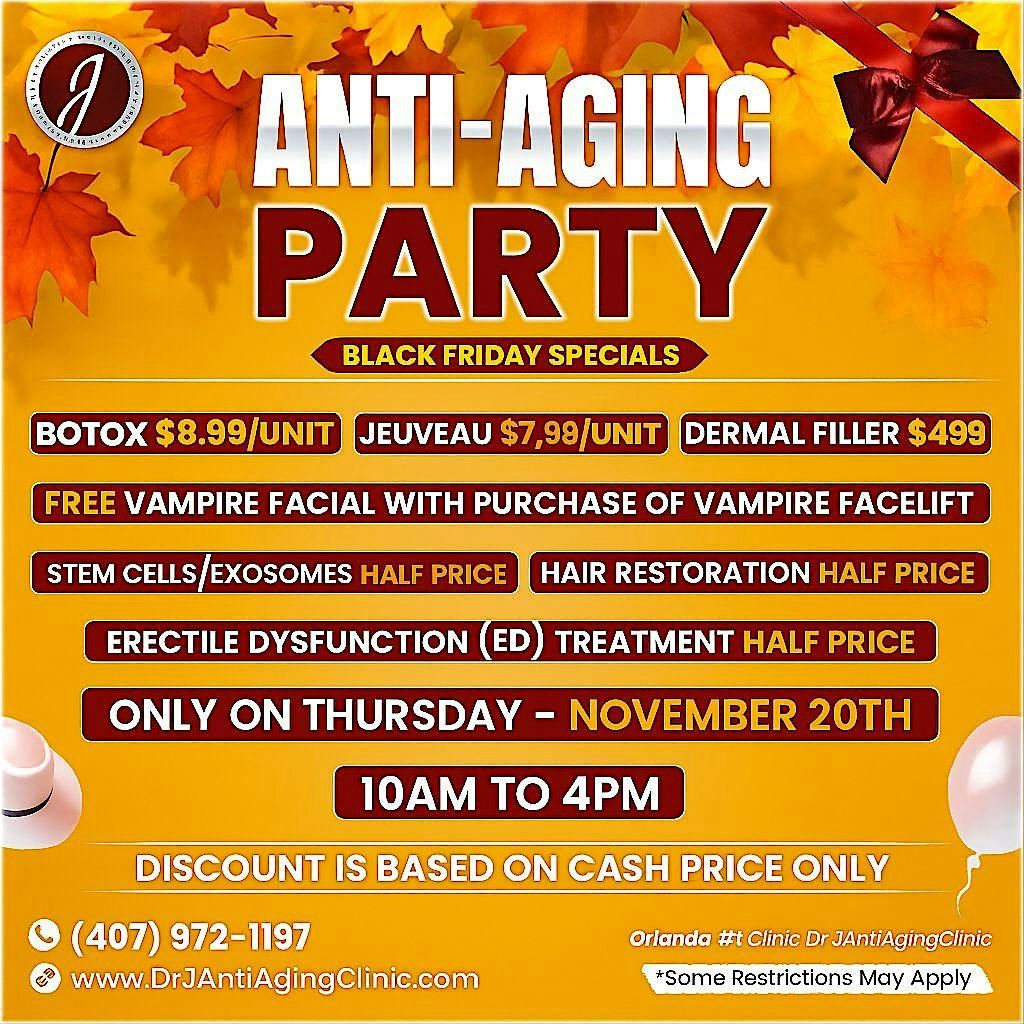 Anti-Aging Party