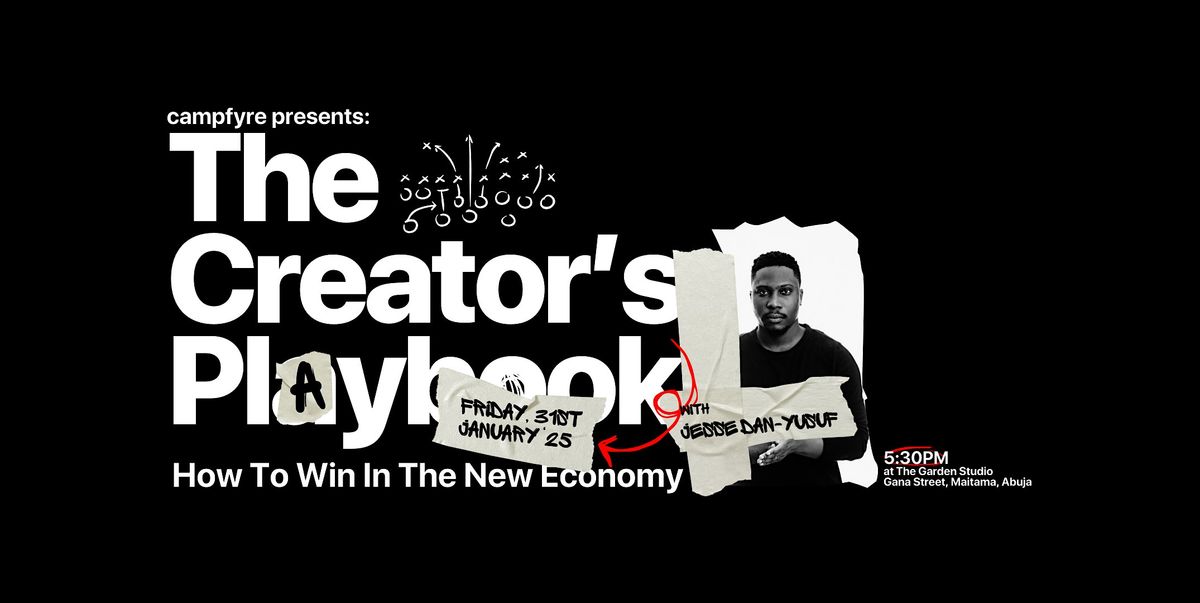 The Creator's Playbook with Jesse Dan-Yusuf