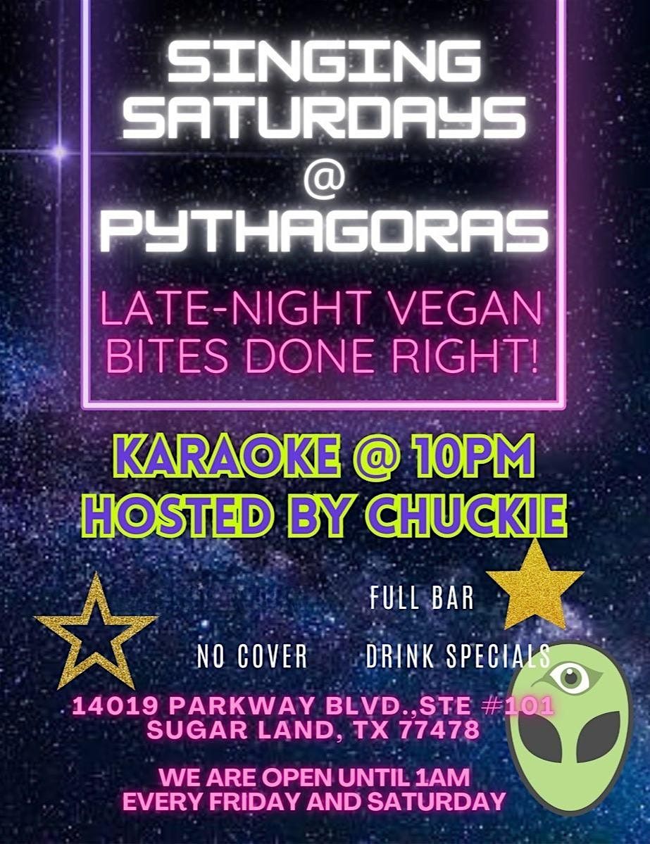 Singing Saturdays: Vegan Karaoke at Pythagoras