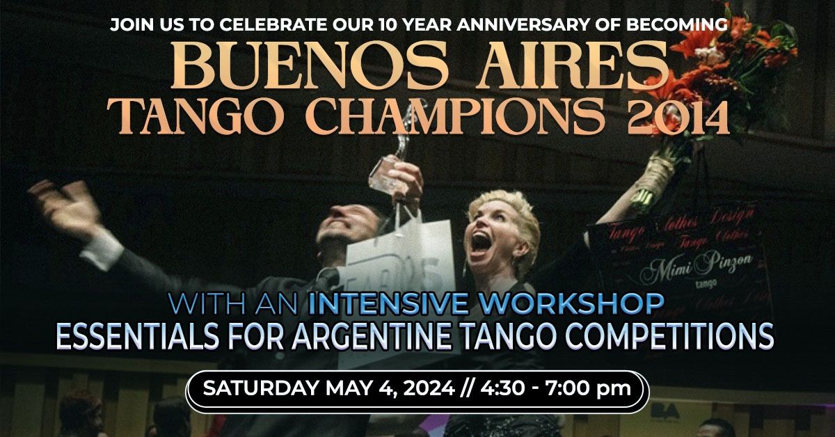 Essentials for Argentine Tango Competitions 