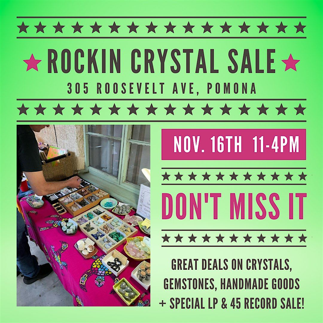 Rockin' Crystal Sale