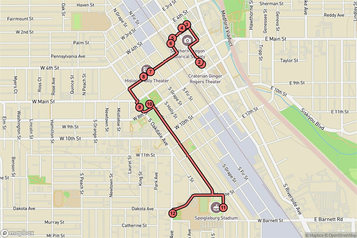 Medford Audio Tour: Stages, Statues & Stories of the City Center