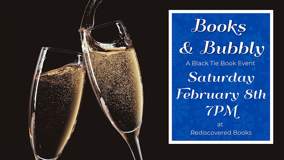 Books and Bubbly  - A Black Tie Book and Wine Event