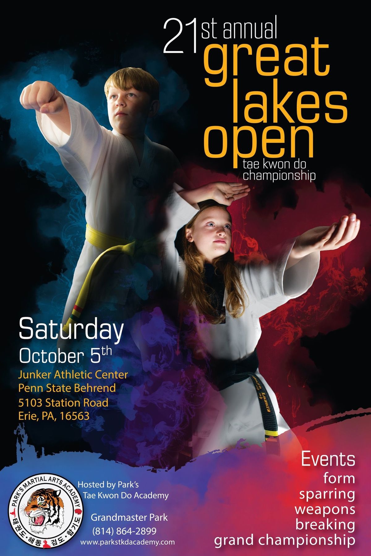 21st Annual Great Lakes Open Taekwondo Championship 