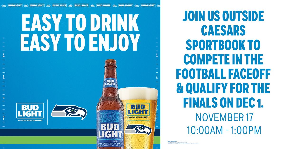 Bud Light Football Face Off 