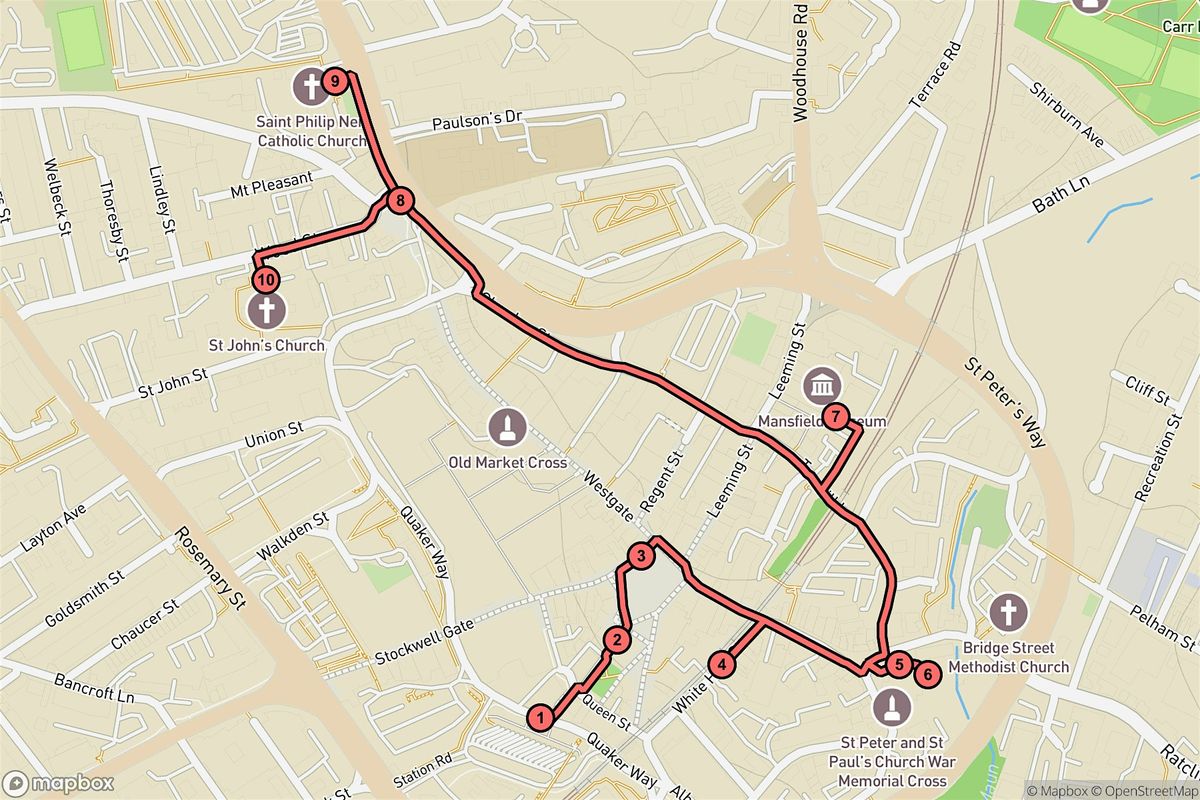 Mansfield Audio Tour: Echoes of Spires, Stones, and Stories