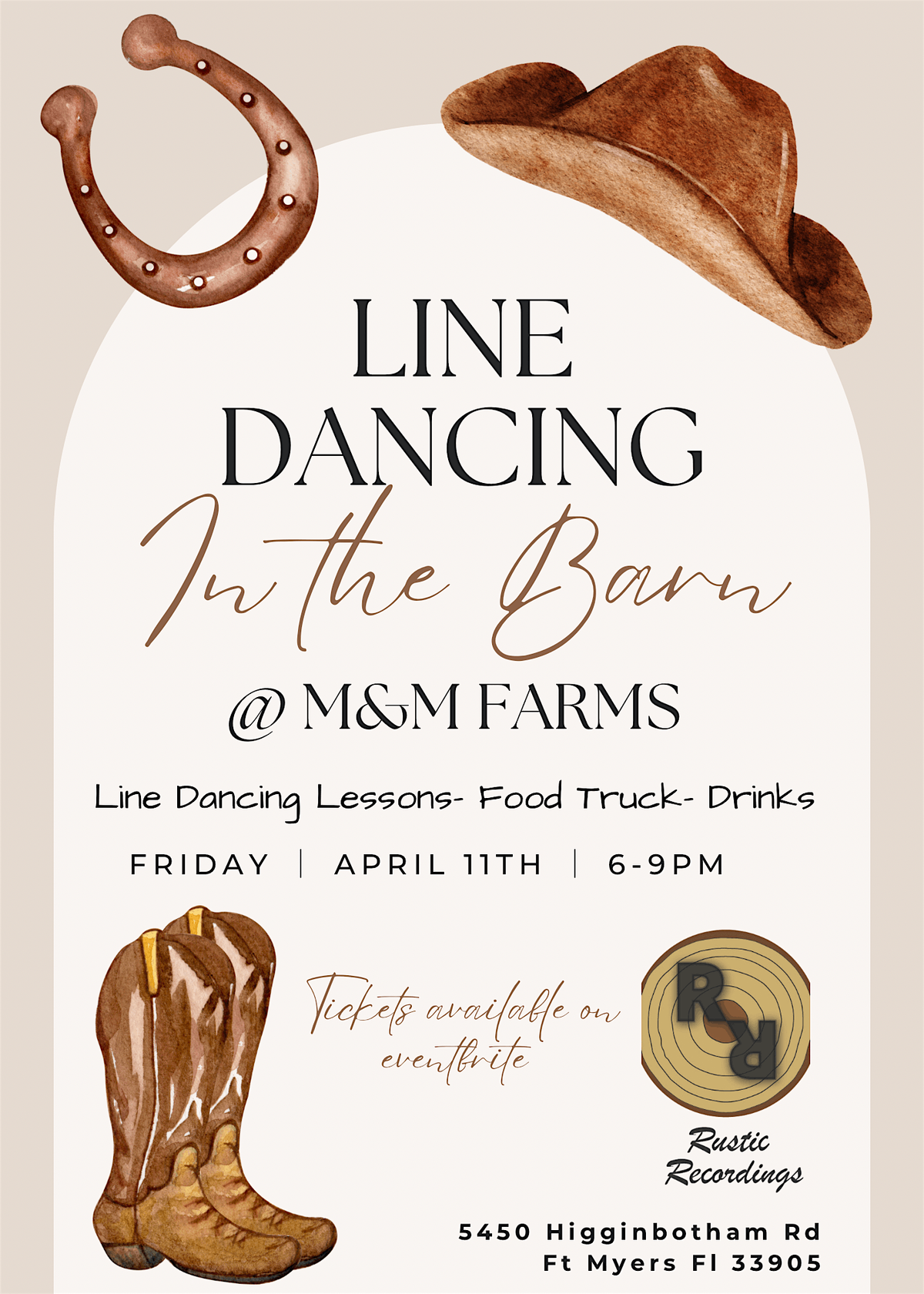 Line Dancing in the Barn at M&M Farms, 5450 Higginbotham Rd, Fort Myers ...