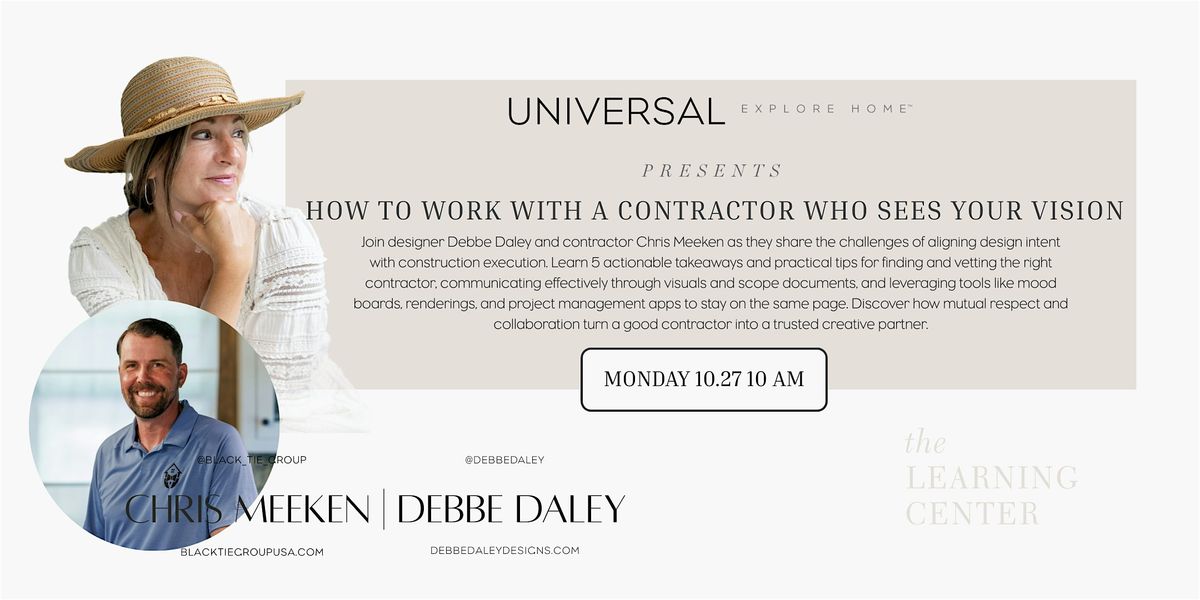How to Work With a Contractor Who Sees Your Vision