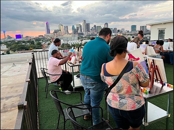 Galentine's Rooftop Paint & Sip  @ High Rise Gallery