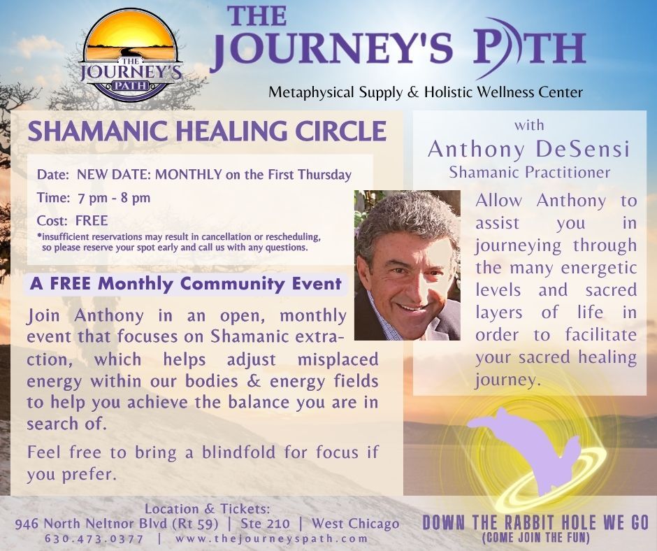 FREE Shamanic Healing Circle with Anthony De Sensi