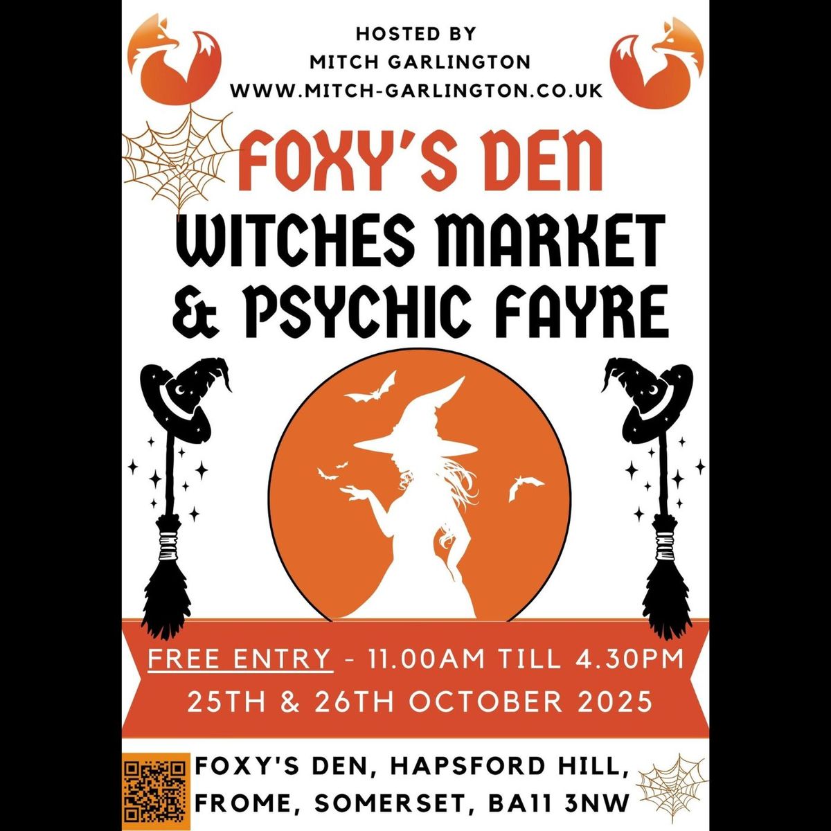 Witches Market & Psychic Fayre - Big Weekender - FROME 