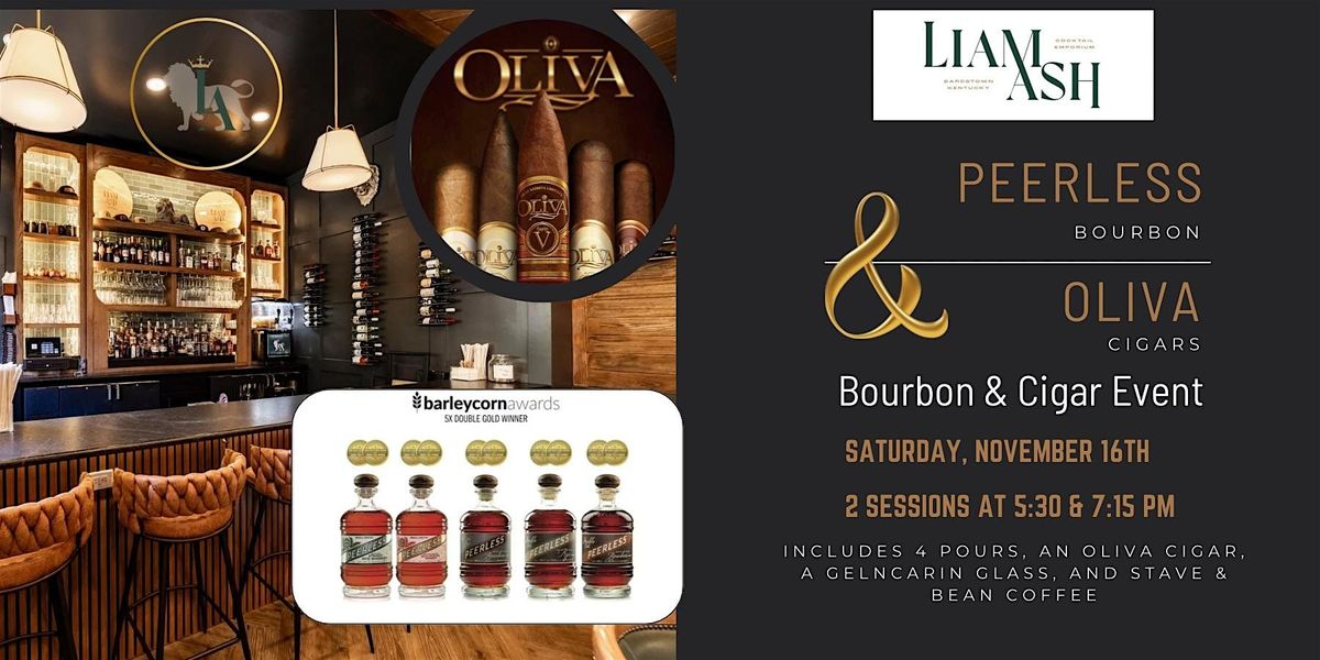 Peerless Bourbon & Oliva Cigar Event