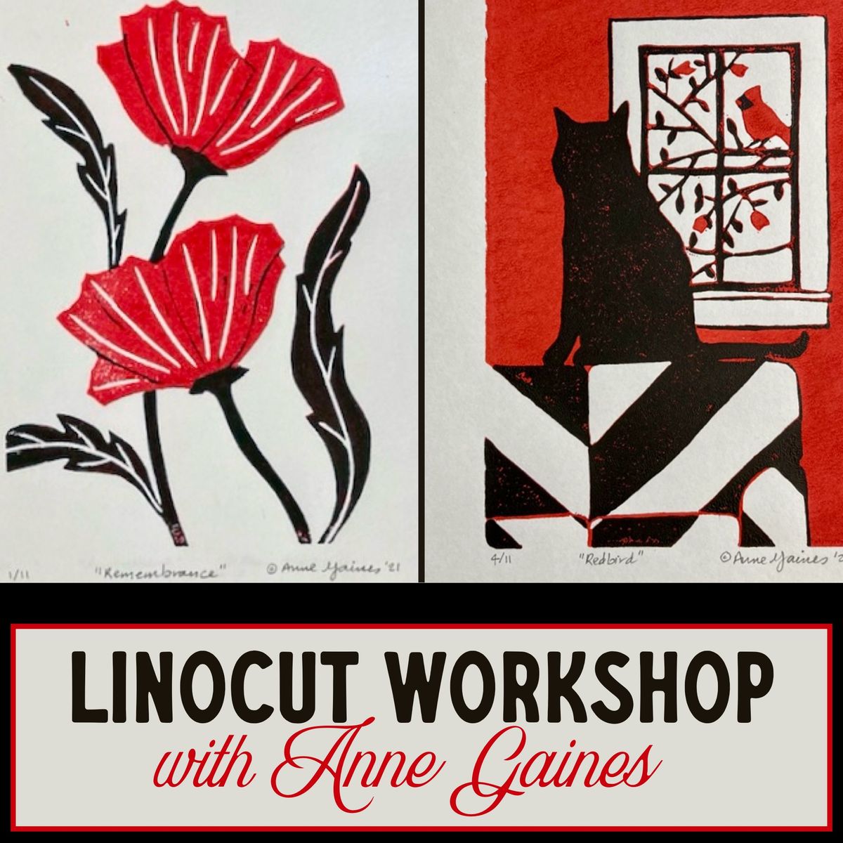 Reduction Linocut Workshop | Multi-Day