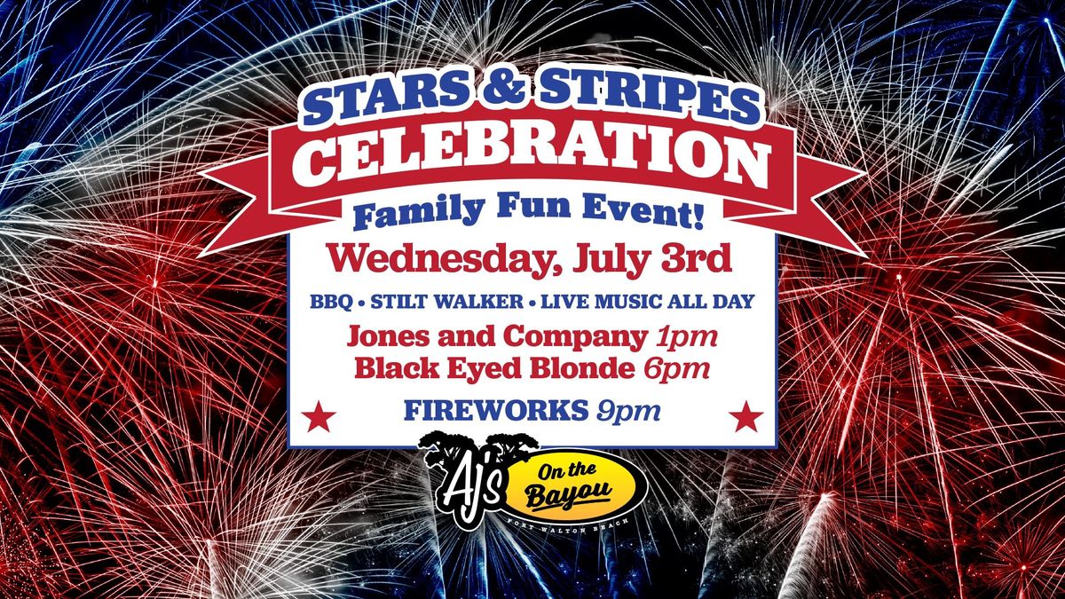 8th Annual Stars & Stripes Celebration at AJ's on the Bayou