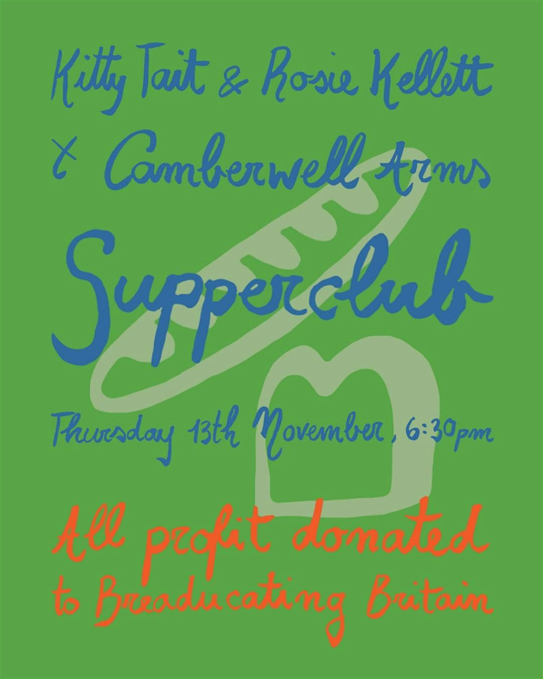An Autumn Supper with Rosie Kellett & Kitty Tait
