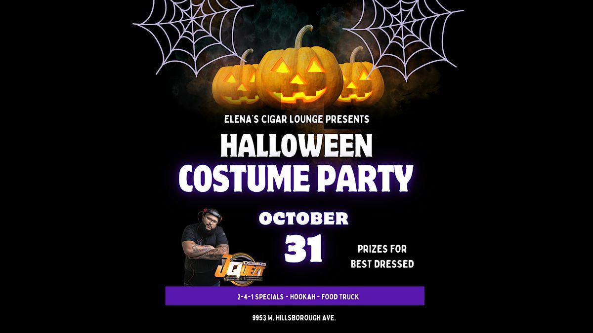 Elena\u2019s Cigar Lounge Presents: Halloween Costume Party