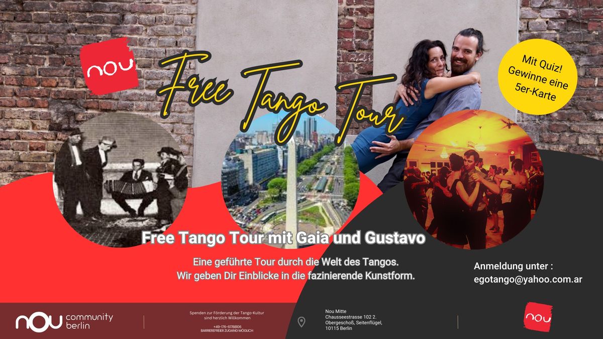 Free Tango Tour mit Gaia und Gustavo