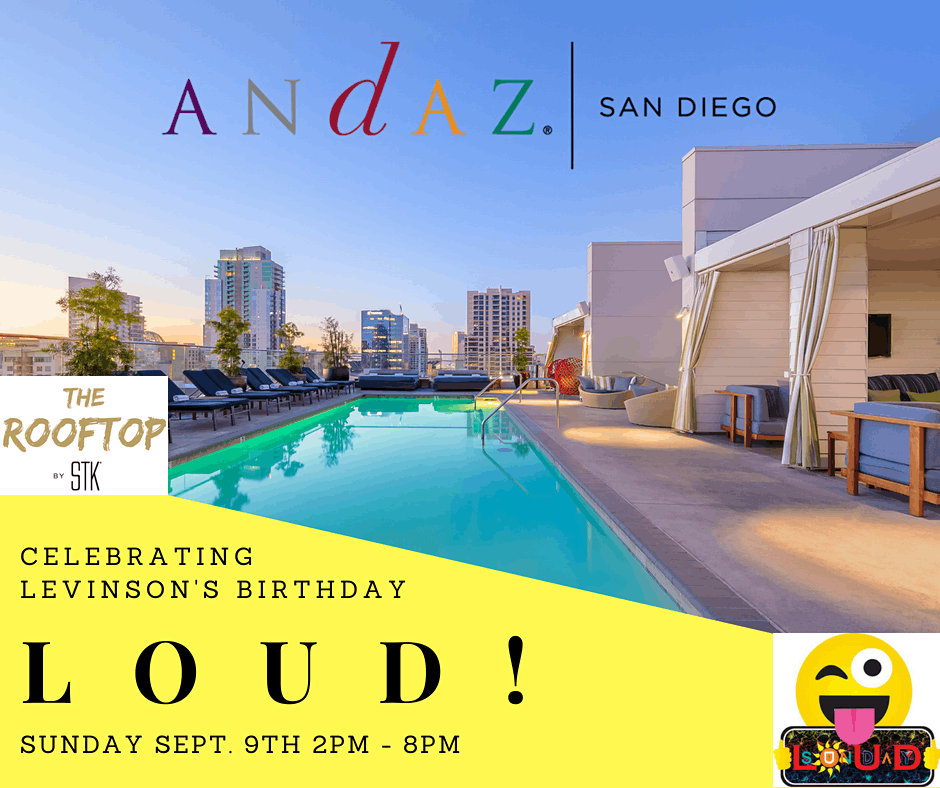 Summer Vibes Pool Party at The Andaz Rooftop Launch Party