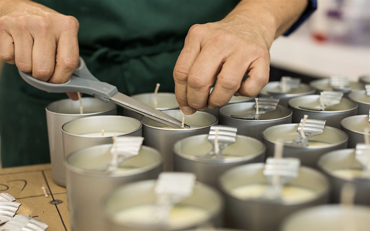 Christmas Candle Making on the Farm