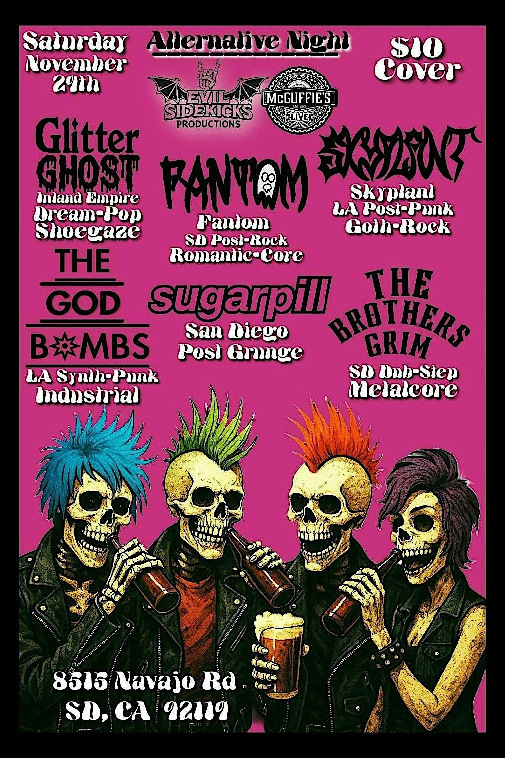 Alternative Night at McGuffies
