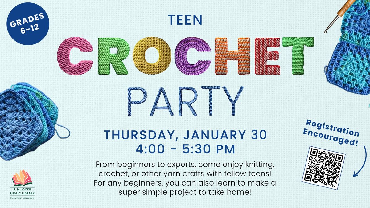 Teen Crochet Party