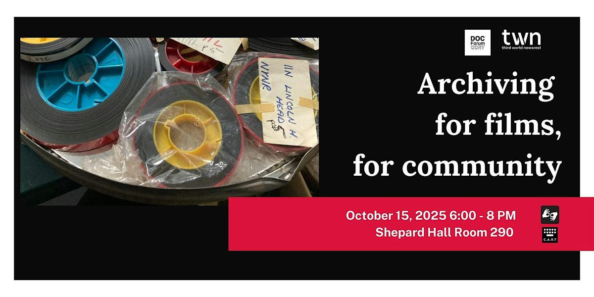 Archiving for Films, for Community
