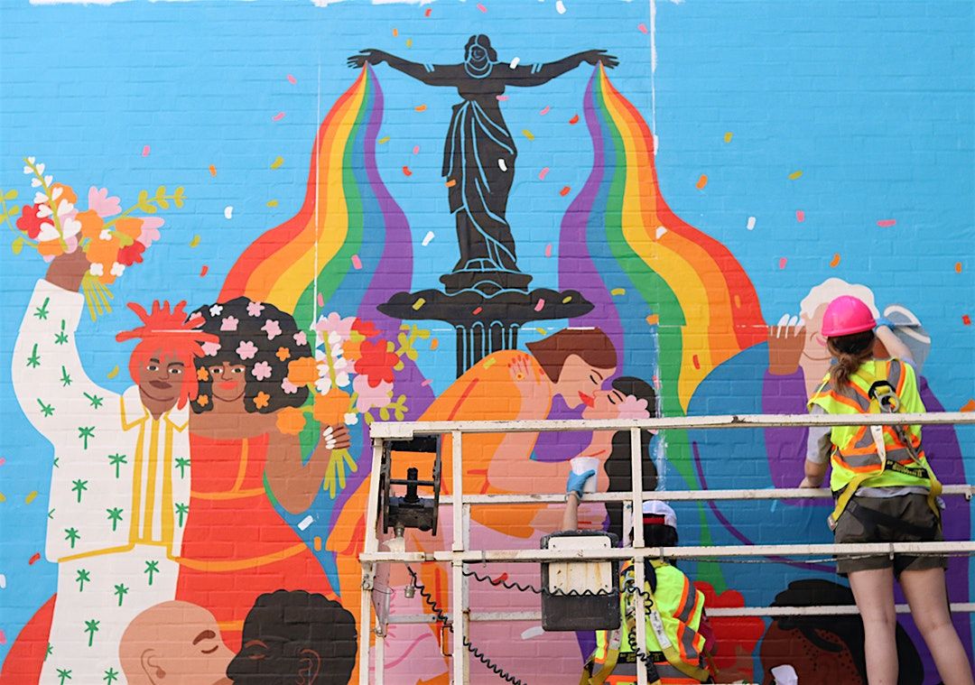 "Fountain of Love" Mural Dedication