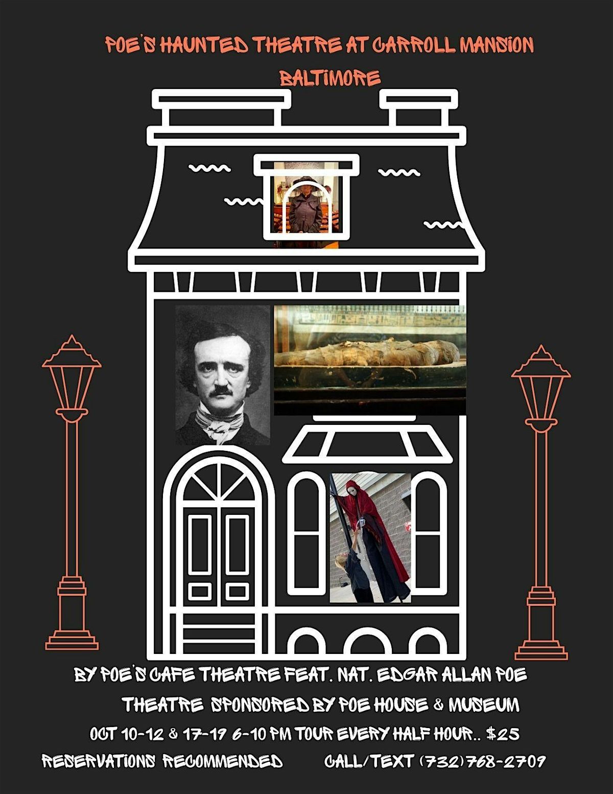 Poe's Haunted Theatre at Carroll Mansion