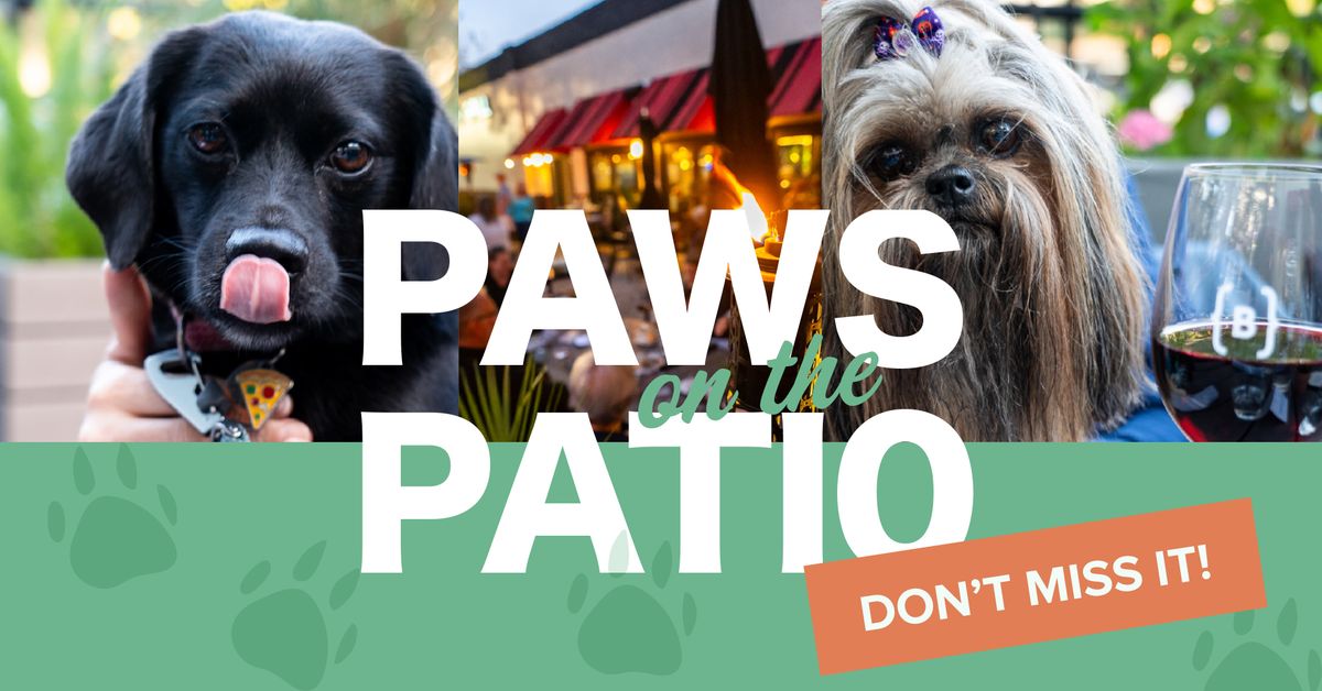 Paws on The Patio to benefit Charleston Animal Society