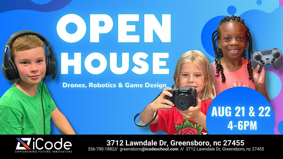 Open House | STEM & Computer Coding for Kids
