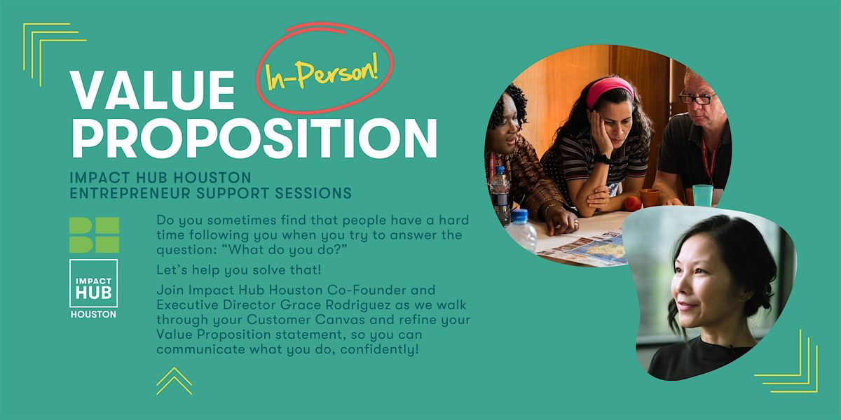 BE Supported (In Person): Craft Your Value Proposition with Grace Rodriguez