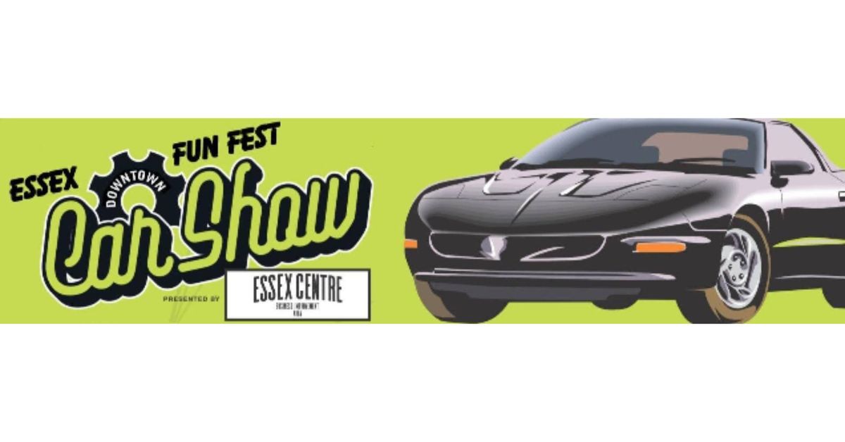 Classic Car Show - Downtown Essex - Sponsored by the Essex Centre BIA