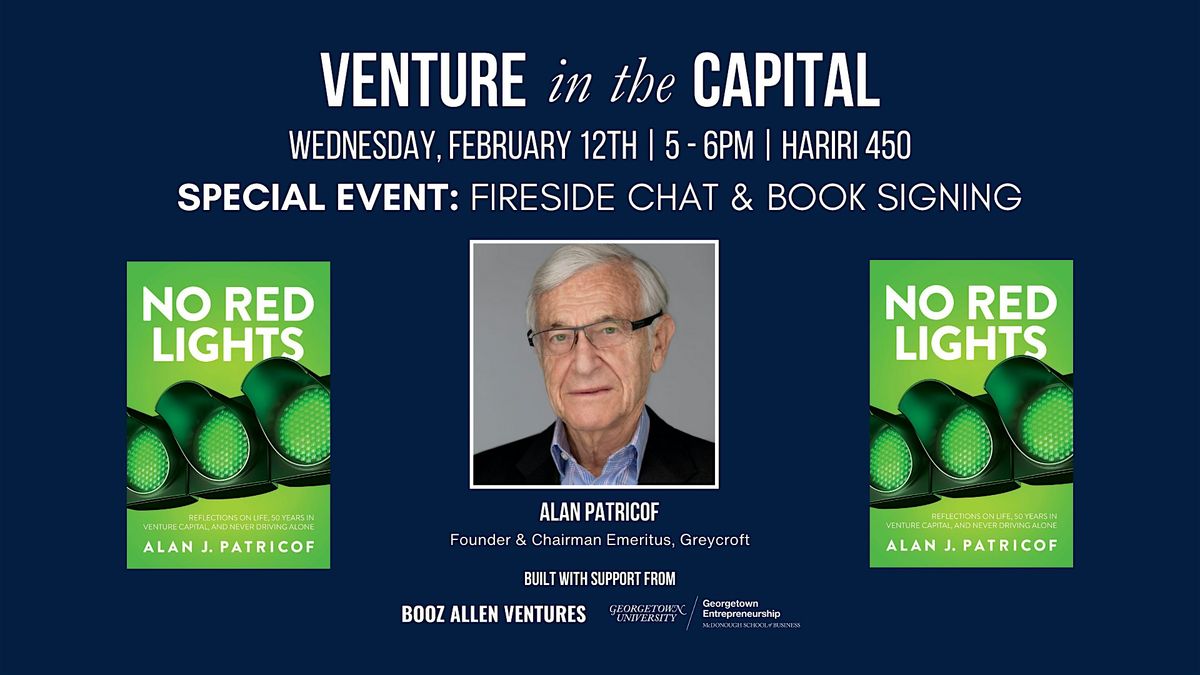 Fireside Chat & Book Signing with Alan Patricof