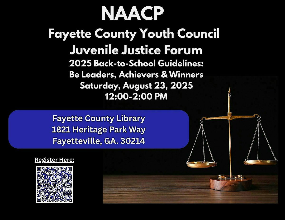 Juvenile Justice Forum 2025 Back-to-School Guidelines