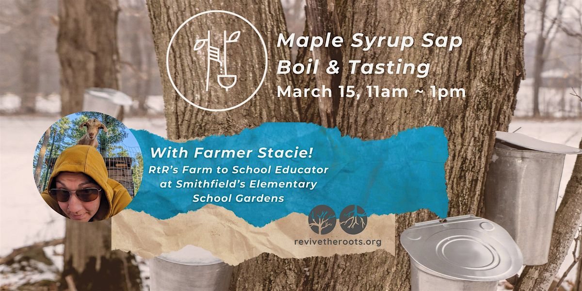 Maple Syrup Sap Boil & Tasting