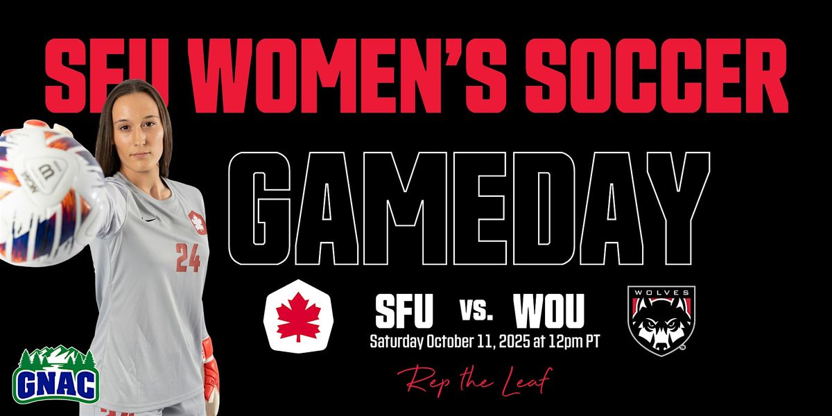 SFU Women's Soccer vs. Western Washington University