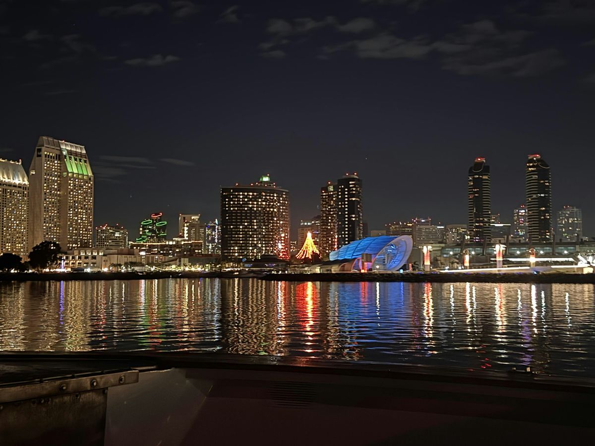 Parade of lights San Diego Holiday Cruise