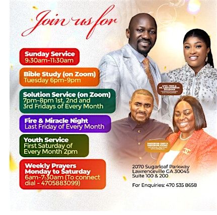 Omega Fire Ministry ATLANTA Regional\/ An International Church
