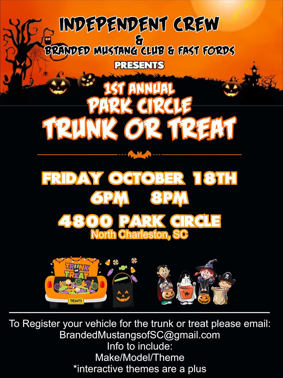 Park Circle Trunk or Treat 