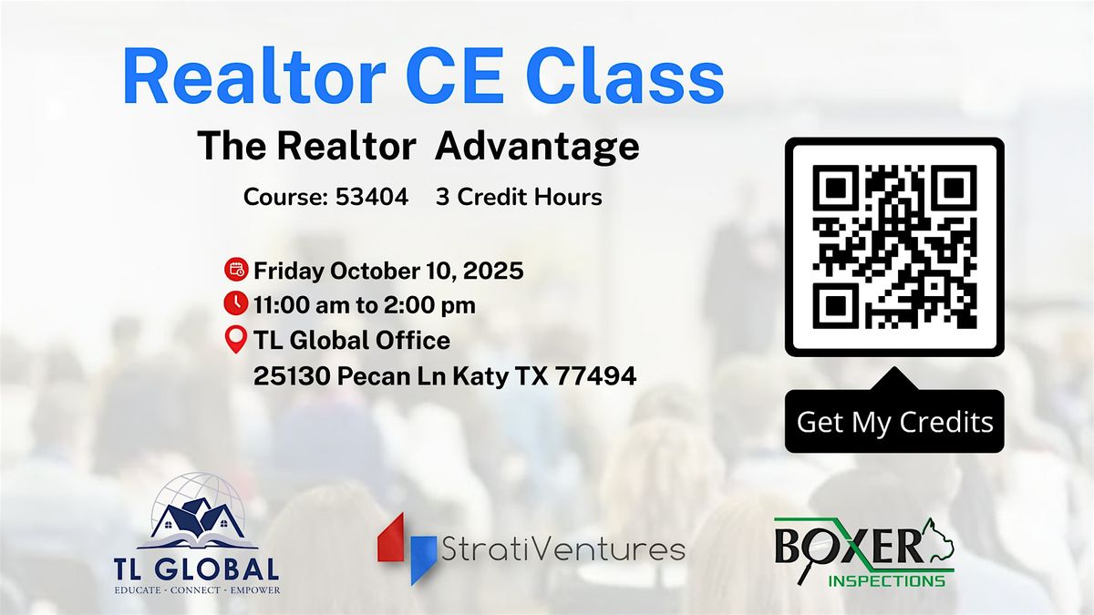 Realtor CE Class
