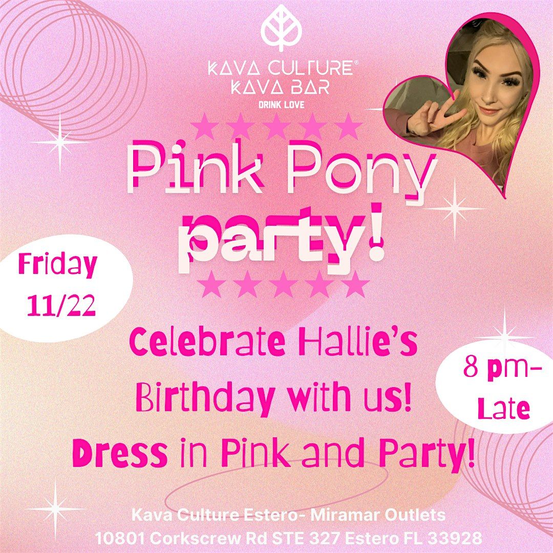 Pink Pony Party!