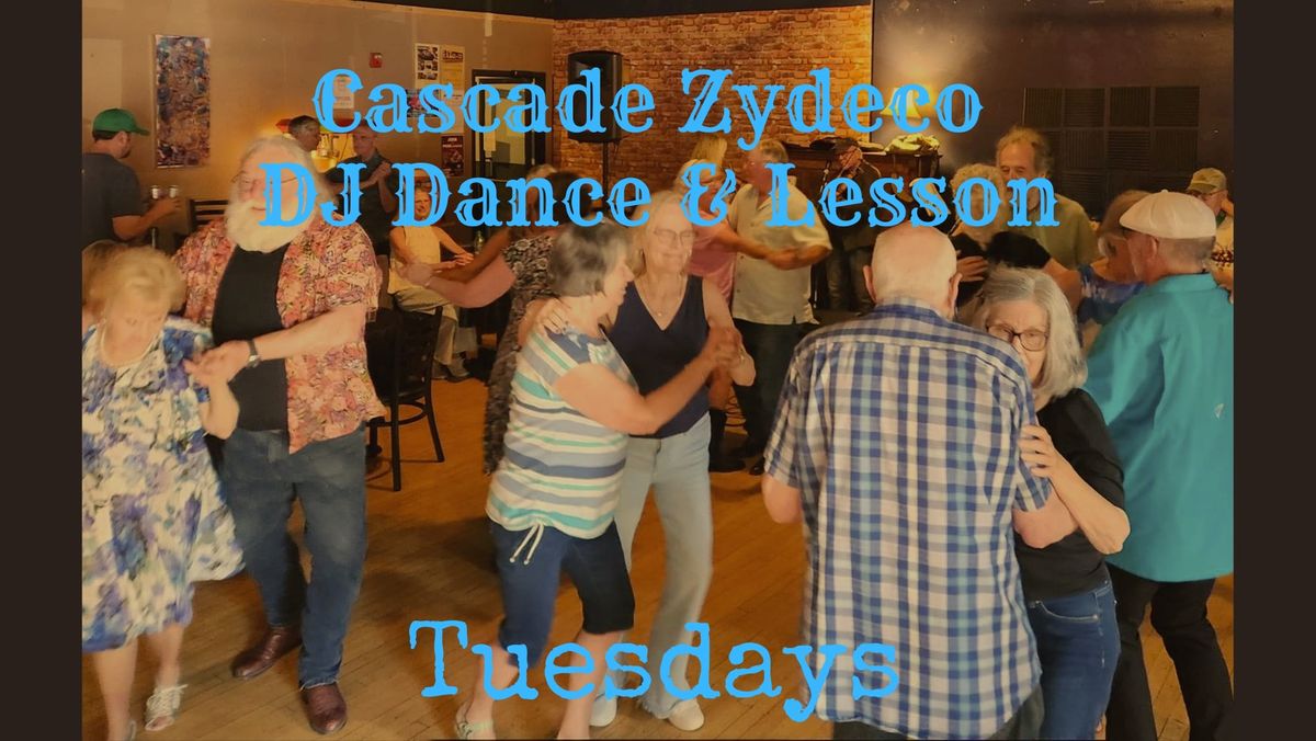 Cascade Zydeco DJ Dance & Lesson (Front Room)