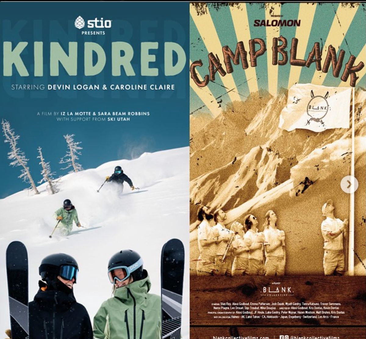 Ogden Ski Film Night: KINDRED & CAMP BLANK