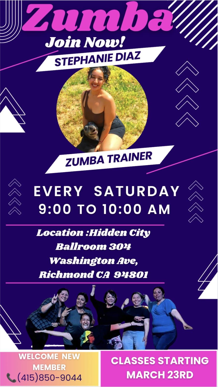 ZUMBA with Stephanie!