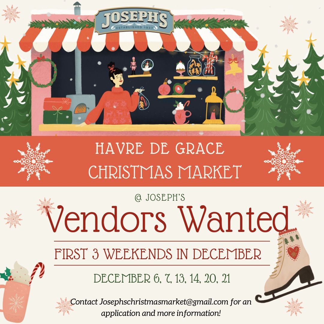 Havre de Grace Christmas Market @ Joseph\u2019s 