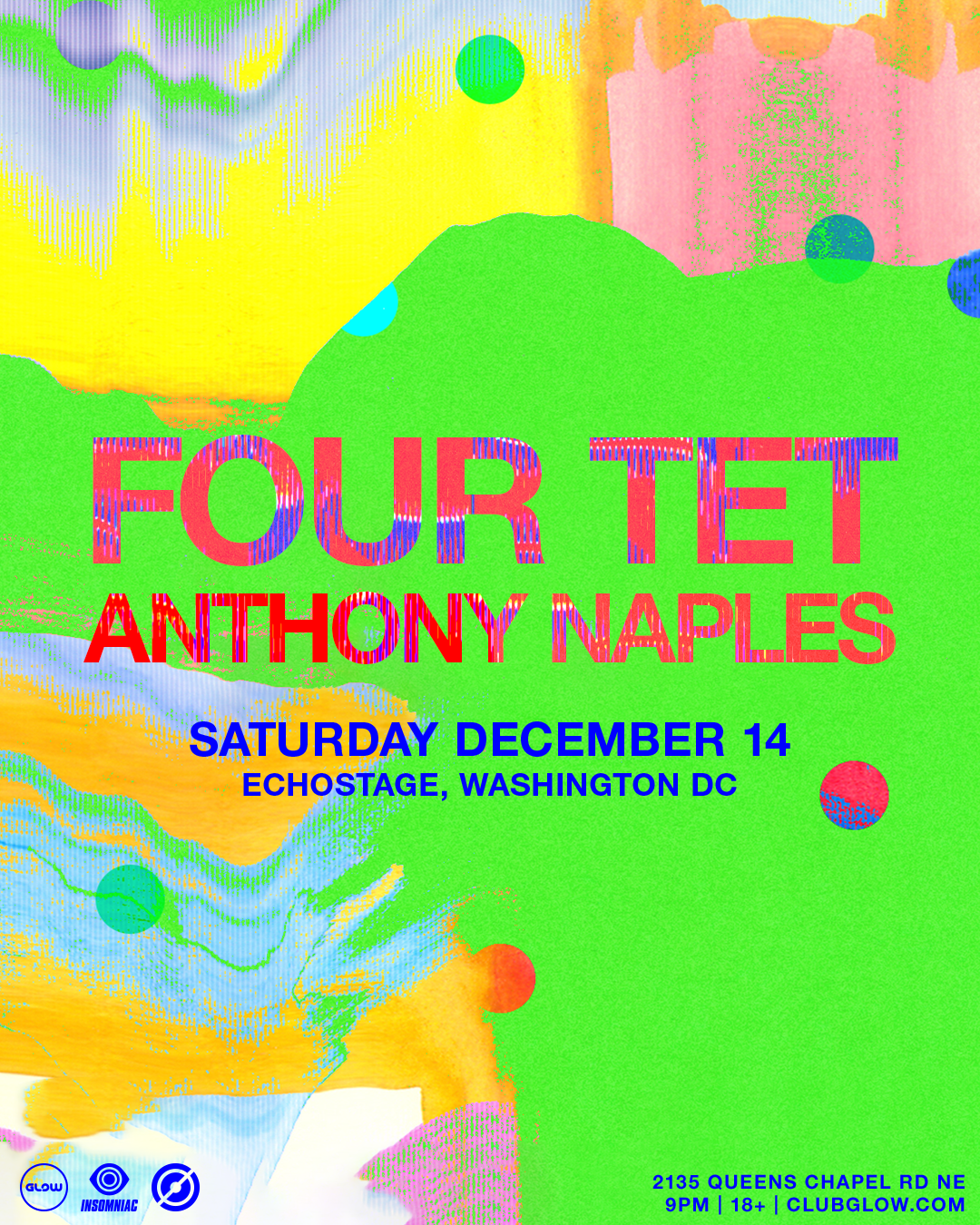 Four Tet with Anthony Naples (18+)